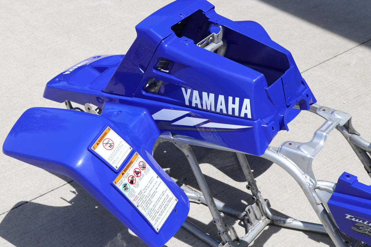 Yamaha Banshee Fenders + Gas Tank Plastic + Rad Cover Grill + Graphics Blue 2003
