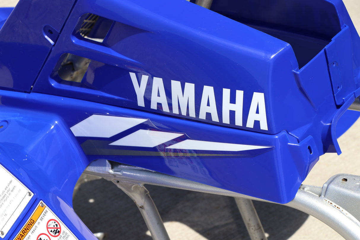 Yamaha Banshee Fenders + Gas Tank Plastic + Rad Cover Grill + Graphics Blue 2003