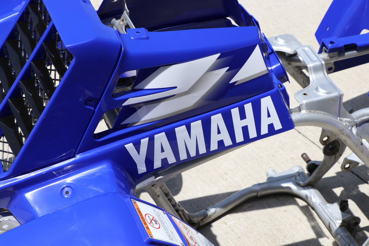 Yamaha Banshee Fenders + Gas Tank Plastic + Rad Cover Grill + Graphics Blue 2000