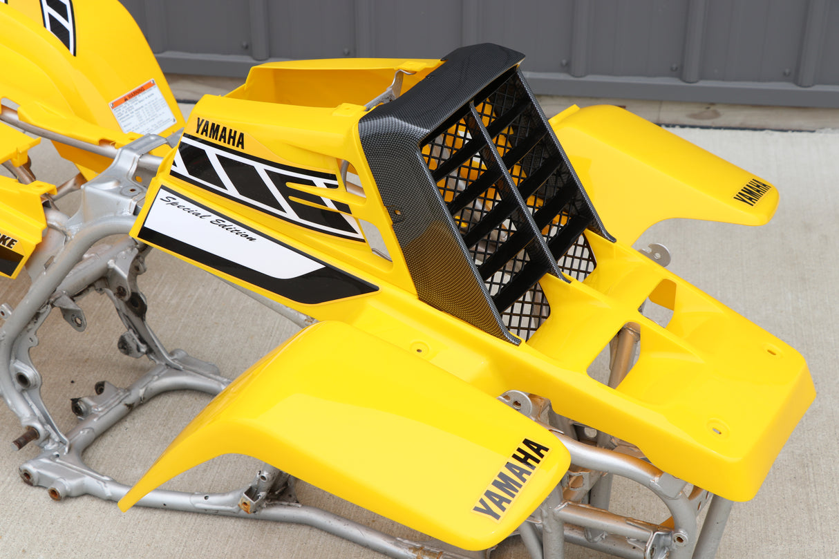 Yamaha Banshee fenders gas tank plastic graphics YELLOW + CARBON GRILL 2006 50th