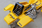 Yamaha Banshee fenders gas tank plastic graphics YELLOW + CARBON GRILL 2006 50th