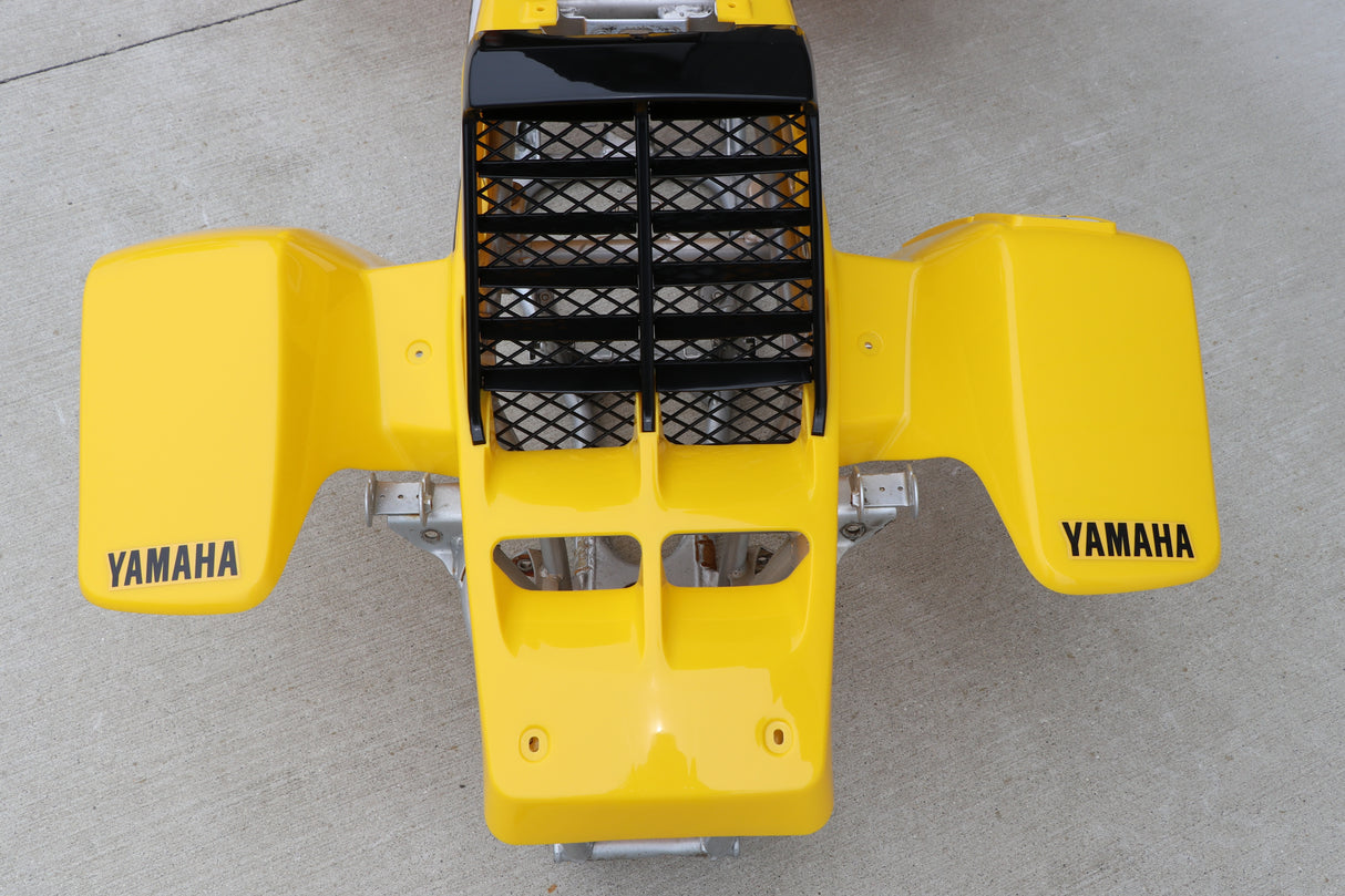 Yamaha Banshee fenders gas tank plastic grill graphics BLACK YELLOW 2006 50th