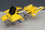 Yamaha Banshee fenders gas tank plastic grill graphics BLACK YELLOW 2006 50th
