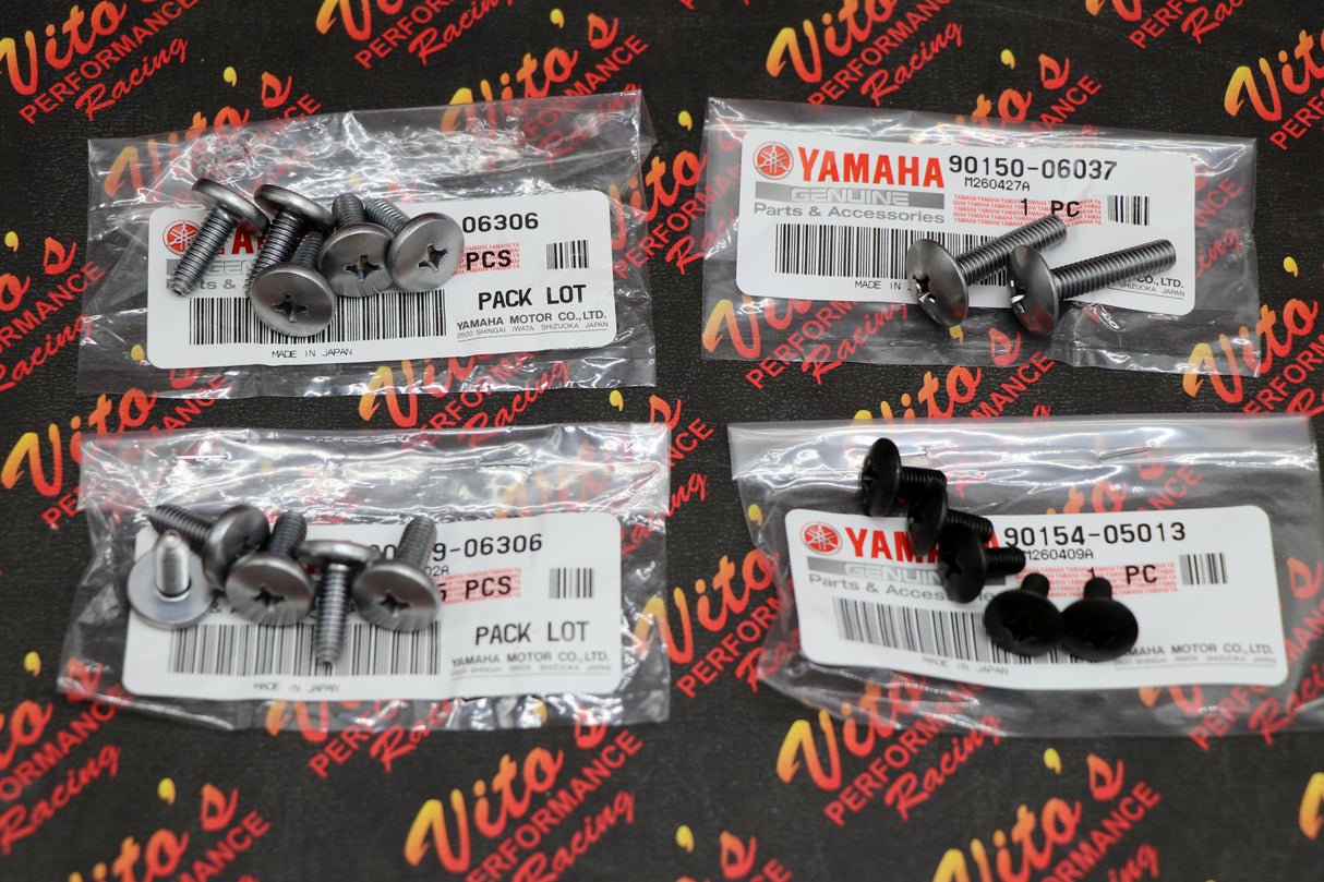 OEM YAMAHA BANSHEE FENDERS BOLTS SCREW KIT