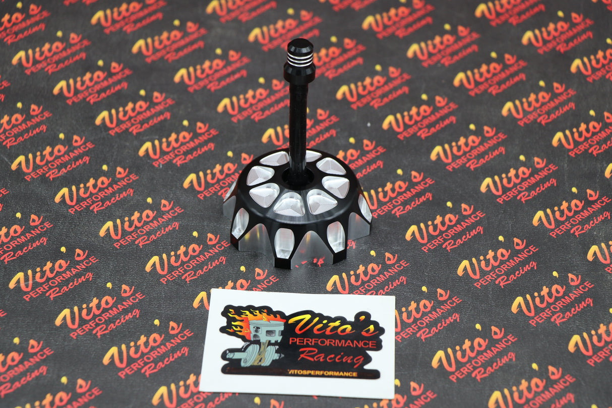 Vito's Performance aluminum GAS CAP Yamaha Raptor 700 700R BLACK
