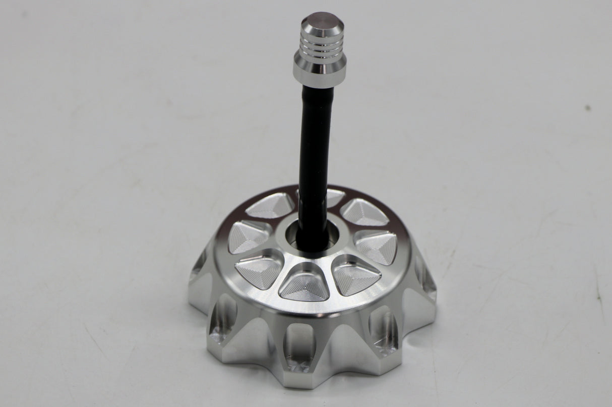 Vito's Performance aluminum GAS CAP Yamaha Raptor 700 700R SILVER