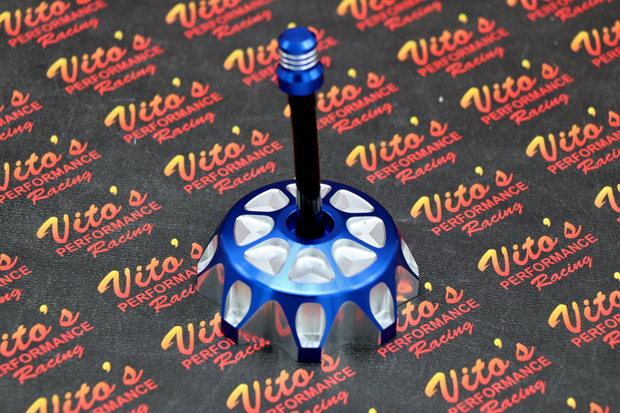 Vito's Performance aluminum GAS CAP Yamaha Raptor 700 700R BLUE