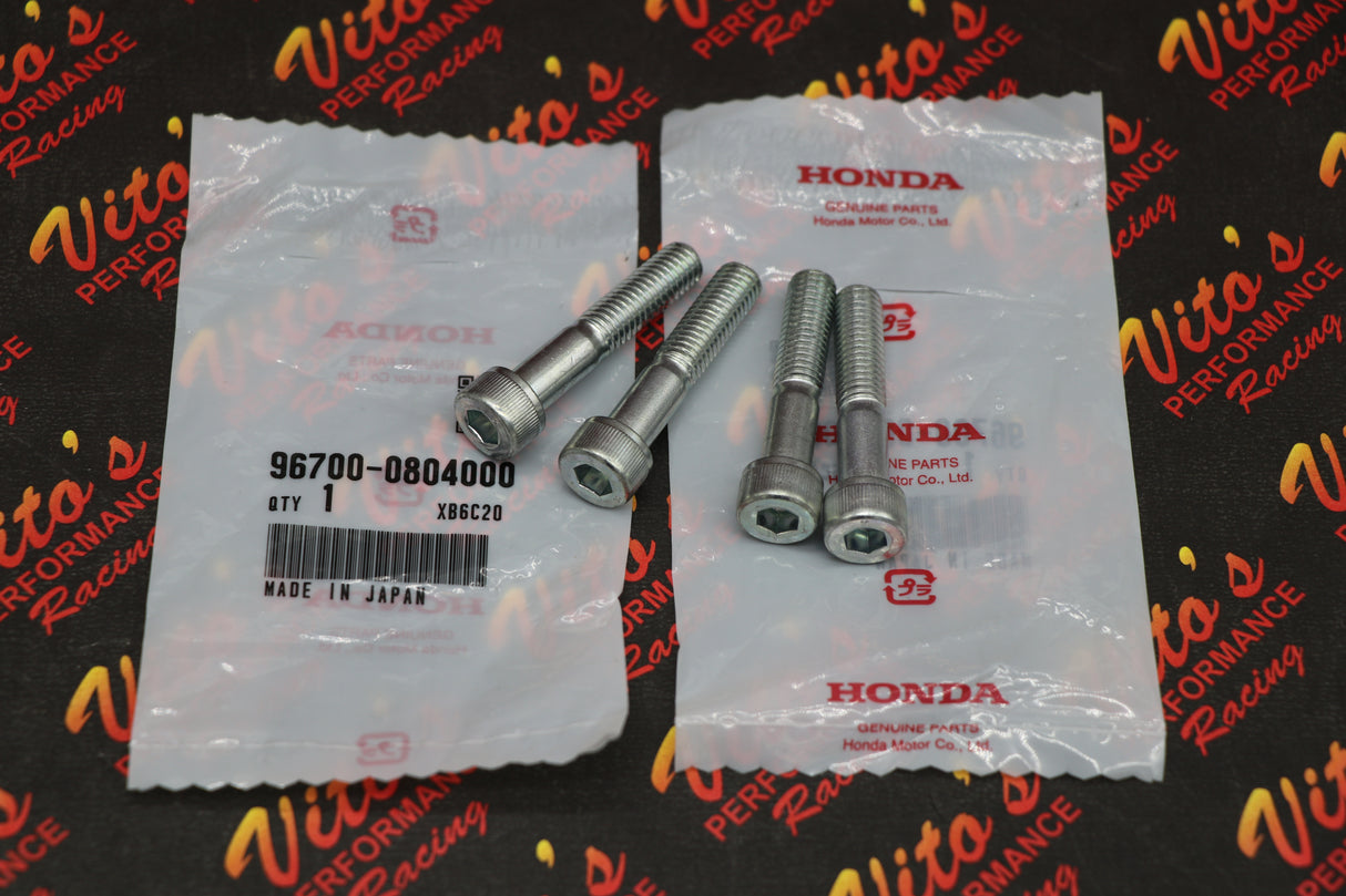 4 x Honda OEM Swingarm Pinch Bolt TRX400EX TRX450R TRX450ER 400EX 450R