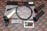 NEW Vito's Blaster twist throttle conversion kit setup + grips + cable 1988-2006