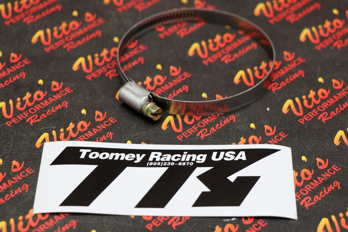 FILTER CLAMP ONLY for Toomey 2:1 filter Yamaha Banshee single intake