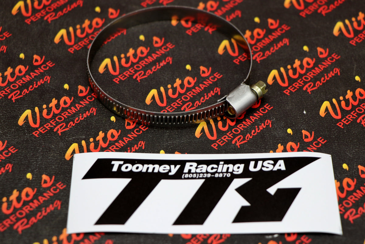 FILTER CLAMP ONLY for Toomey 2:1 filter Yamaha Banshee single intake