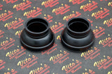 2 x NEW rubber intake boots + CLAMPS factory airbox + 4 clamps Yamaha Banshee