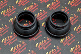 2 x NEW rubber intake boots + CLAMPS factory airbox + 4 clamps Yamaha Banshee
