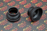 2 x NEW rubber intake boots + CLAMPS factory airbox + 4 clamps Yamaha Banshee