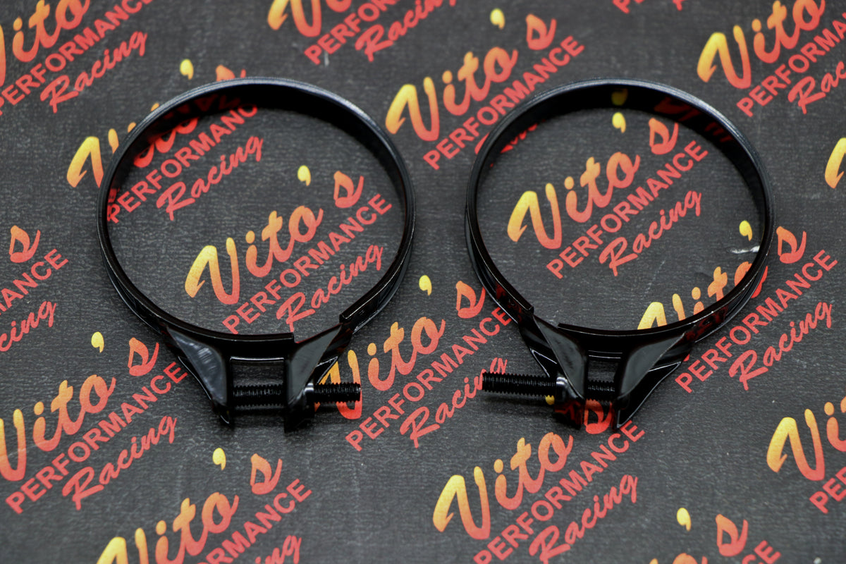 2 x VITO's clamps Yamaha Banshee stock carbs to front of airbox boots (smaller)