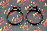 2 x VITO'S CLAMPS carb intake rubber boot carburetors Yamaha Banshee 1987-2006