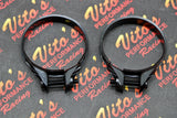 2 x VITO'S CLAMPS carb intake rubber boot carburetors Yamaha Banshee 1987-2006