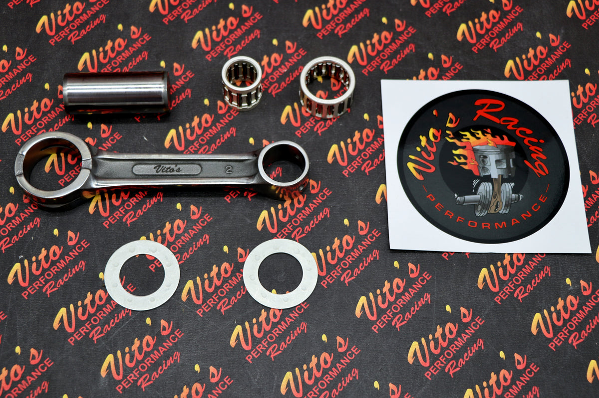 VITO'S Yamaha Banshee crank crankshaft 115mm long rod kit + bearings for 4mm stroker
