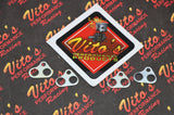 4 x Keihin carb vent anchor plate bowl clip hose fuel line PWK PJ FCR carburetor