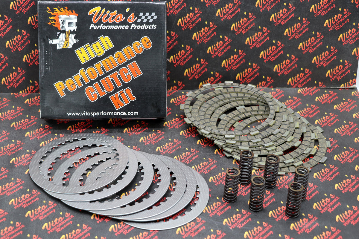 VITO'S PERFORMANCE CLUTCH KIT FIBERS PLATES SPRINGS HONDA TRX450r TRX450