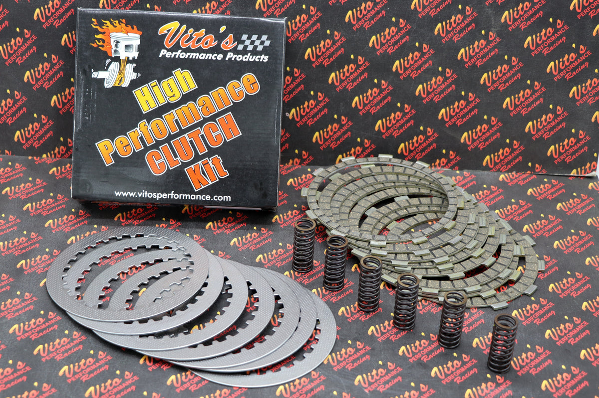 VITO'S PERFORMANCE CLUTCH KIT FIBERS PLATES SPRINGS HONDA TRX450r TRX450