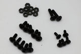Vito's Yamaha Banshee Fender Bolt Screw Nut Mount Kit Plastics Hardware BLACK