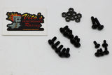 Vito's Yamaha Banshee Fender Bolt Screw Nut Mount Kit Plastics Hardware BLACK