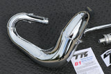 TOOMEY B1 Yamaha Blaster aftermarket exhaust pipe + silencer CHROME PLATED