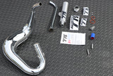 TOOMEY B1 Yamaha Blaster aftermarket exhaust pipe + silencer CHROME PLATED