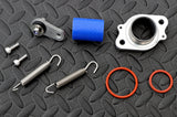 TOOMEY B1 Yamaha Blaster aftermarket exhaust pipe + silencer CHROME PLATED