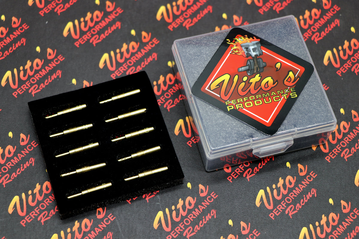 2 x VITO'S Keihin MAIN + PILOT FULL JET KIT Banshee PJ PWK 28mm 34mm 35mm