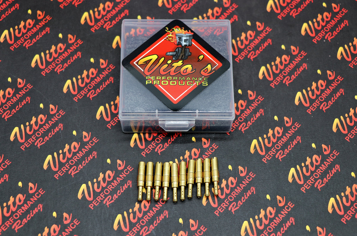 2 x VITO'S Keihin PILOT JET KIT Banshee PJ PWK 28mm 34mm 35mm 20 pieces 32-55