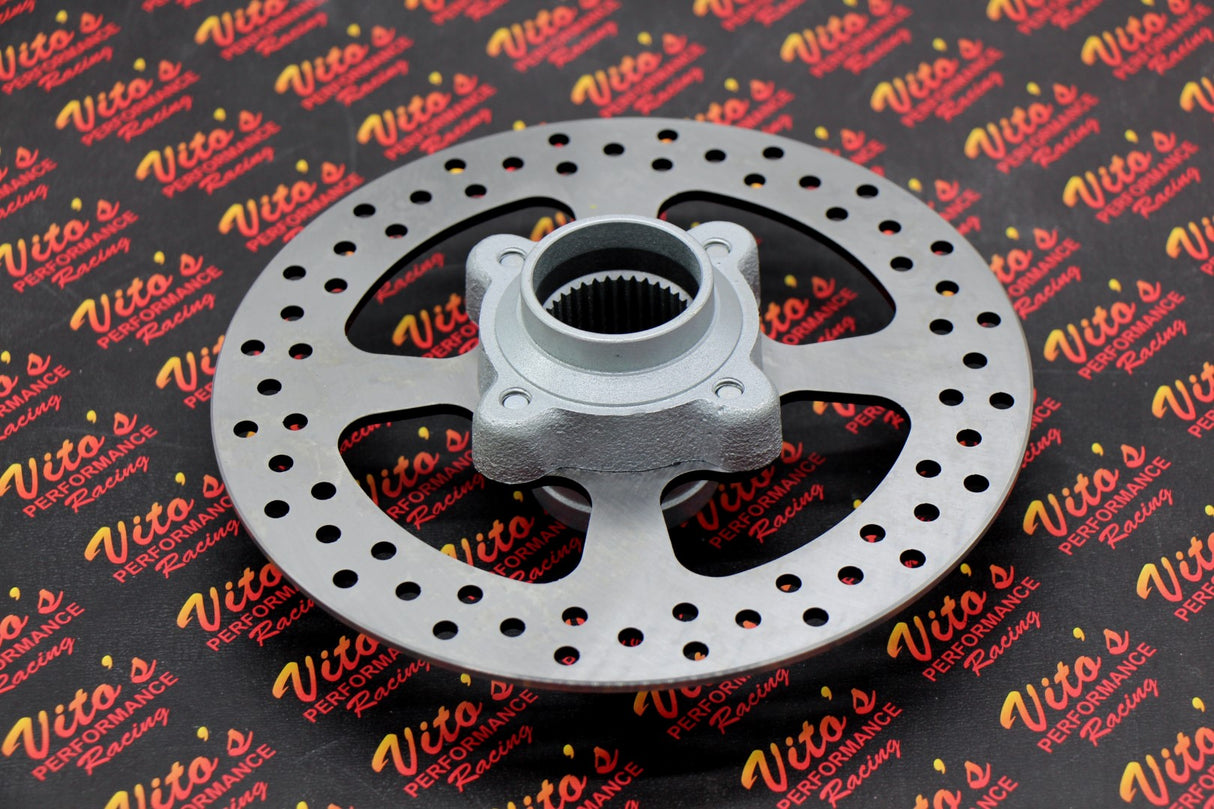 Vito's Performance Rear Brake Rotor + Hub Yamaha 2006-2018 Yfz450 Raptor 700 NEW