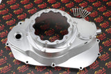 Billet aluminum Yamaha Banshee lock up CLUTCH COVER w/ clear window + dipstick