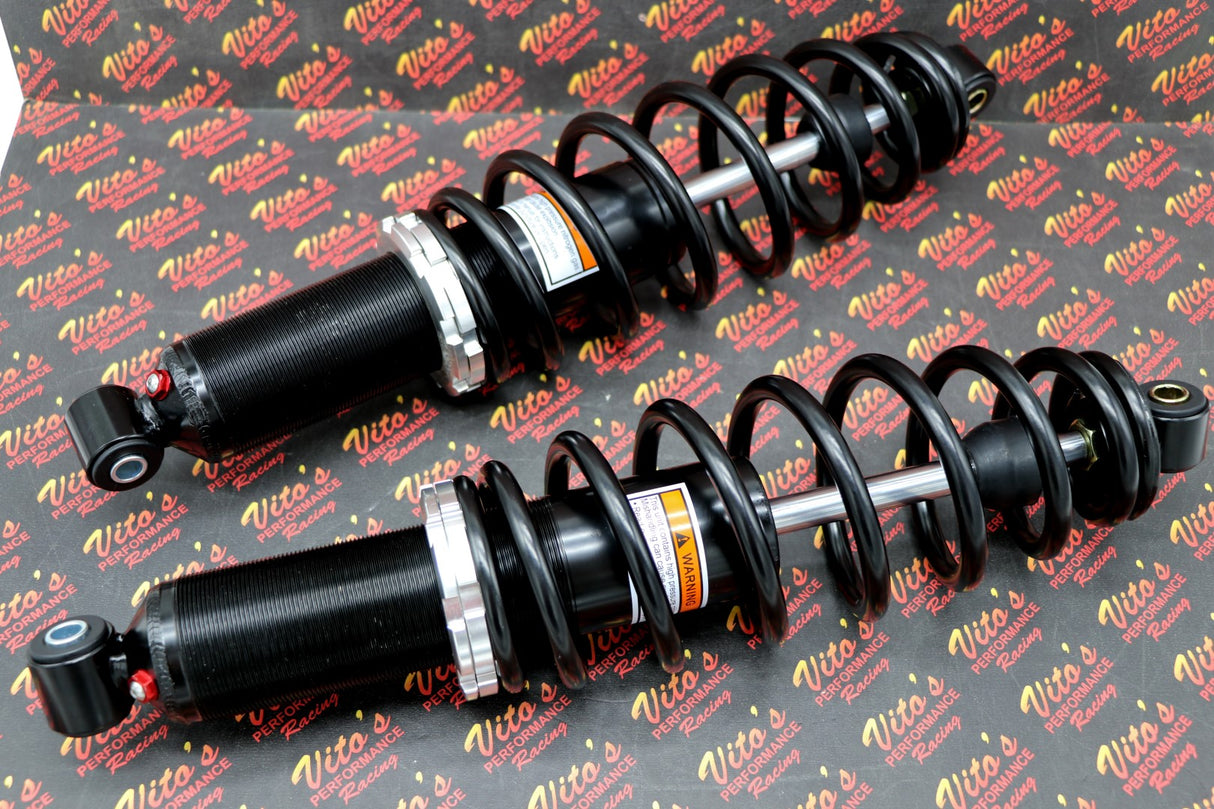 2 X REAR shocks Polaris Sportsman 450 500 570 600 700 BLACK