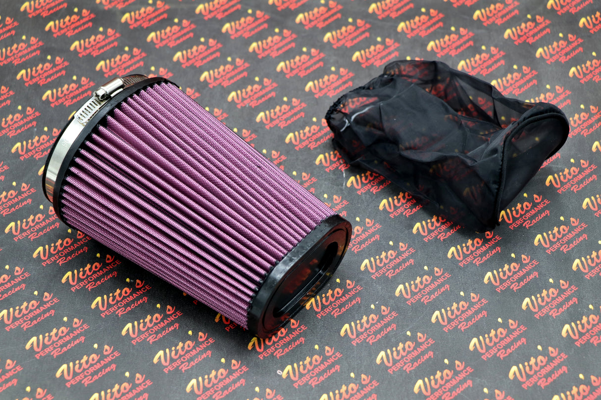 NEW Yamaha Banshee K+N style air filter + OUTERWEAR fits stock airbox 1987-2006 8
