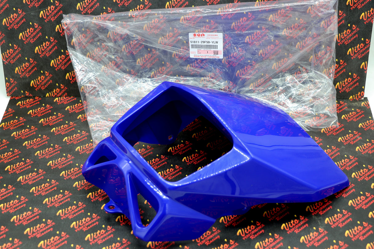 NEW OEM genuine factory Headlight Cover Suzuki DR-Z400 DRS650 2002-2023 BLUE