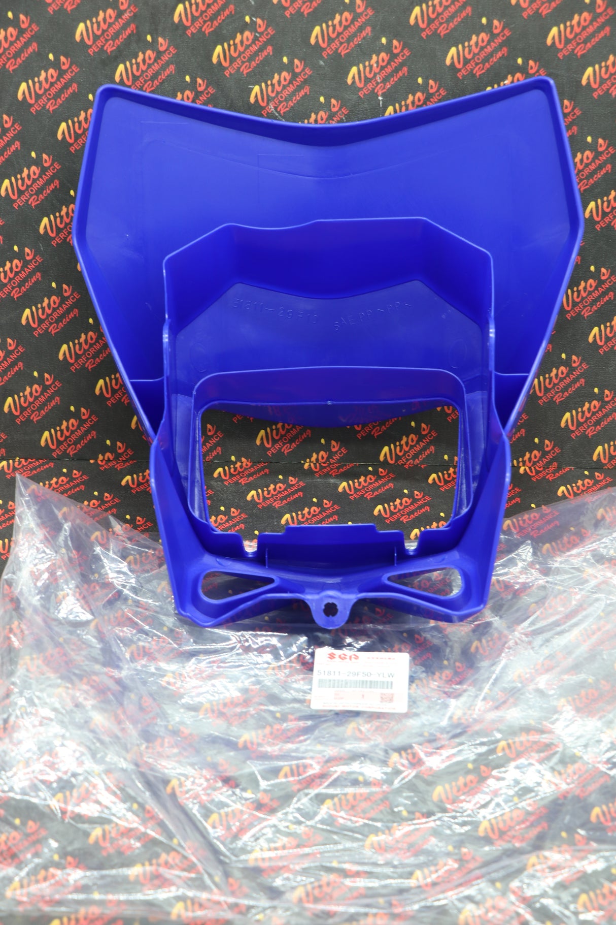 NEW OEM genuine factory Headlight Cover Suzuki DR-Z400 DRS650 2002-2023 BLUE