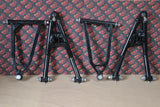 NEW Upper + lower a-arms COMPLETE Yamaha Raptor 700 700r YFZ450 2004-2023 BLACK