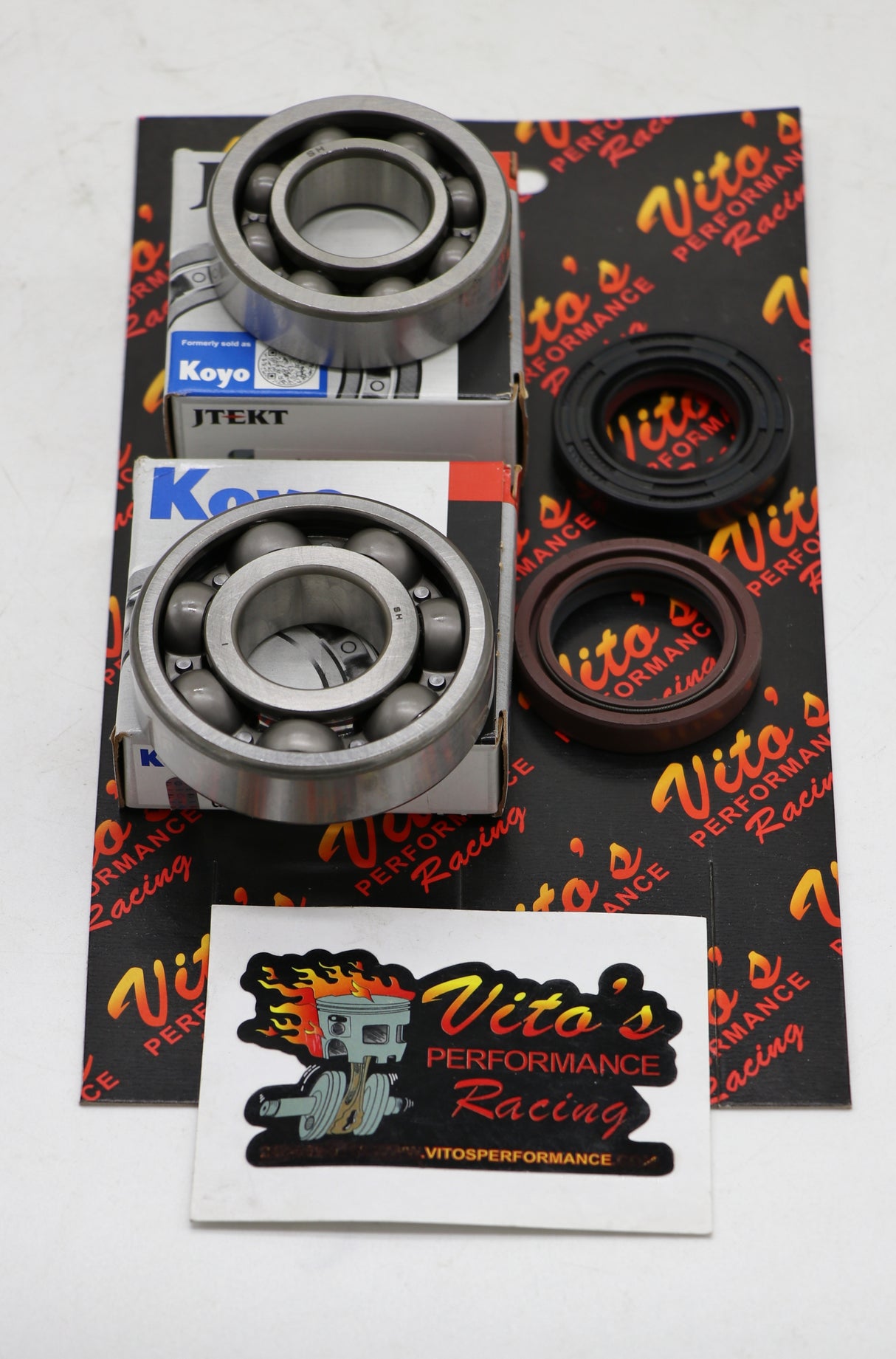 Vito's Performance CRANK SEAL + KOYO bearings kit Yamaha Blaster crankshaft 1988-2006