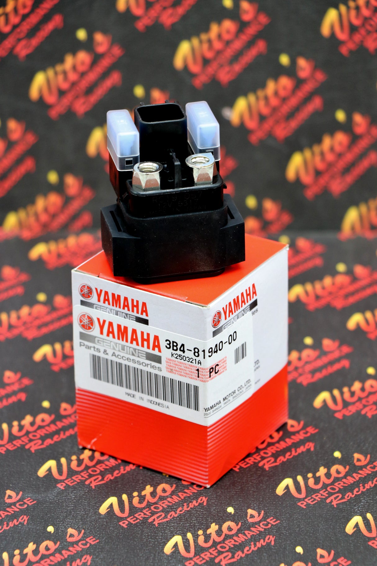 NEW STARTER SOLENOID RELAY Genuine factory OEM 2007-2025 Yamaha Grizzly Kodiak