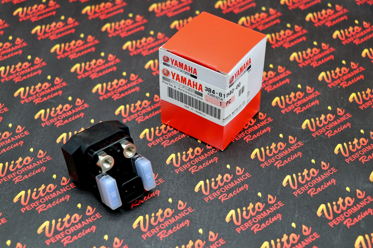 NEW STARTER SOLENOID RELAY Genuine factory OEM 2007-2025 Yamaha Grizzly Kodiak