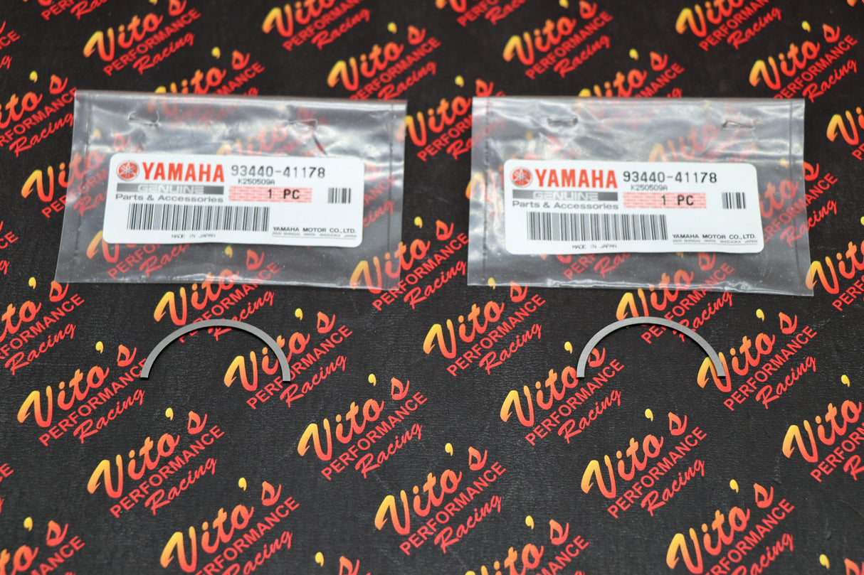 2 x OEM Camshaft clip circlip factory YAMAHA YFZ450 YFZ450R YZ450F WR250F