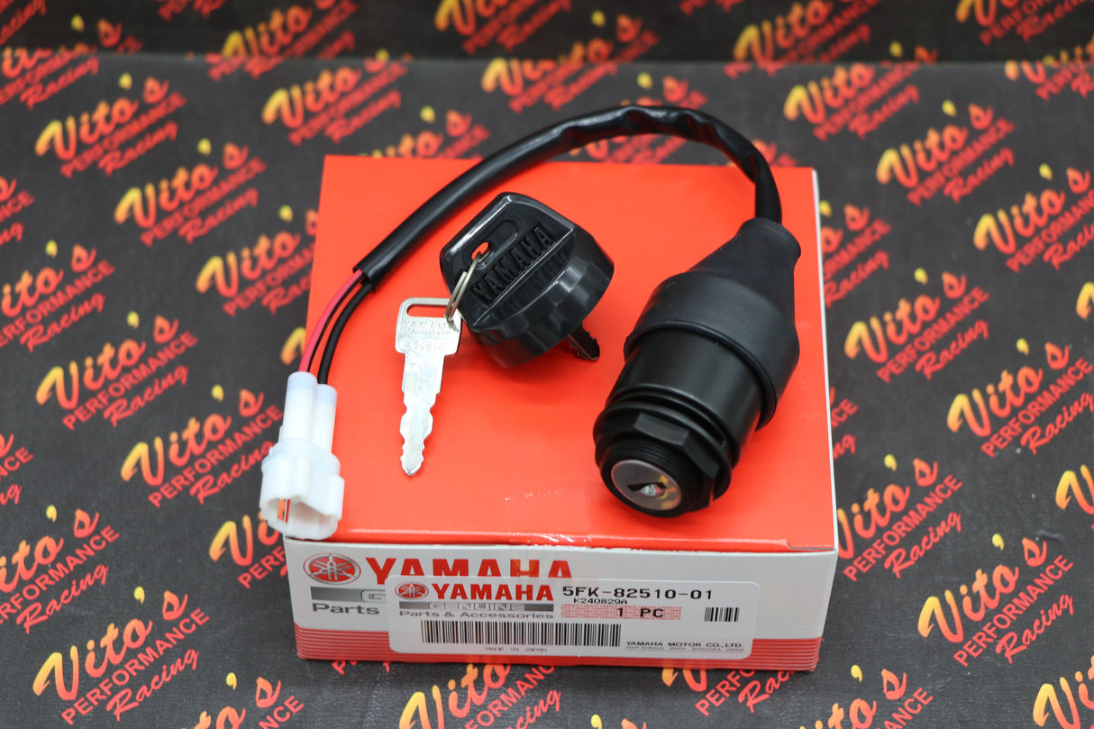 NEW Yamaha Banshee KEY assembly OEM FACTORY genuine  on/off switch 2002-2006