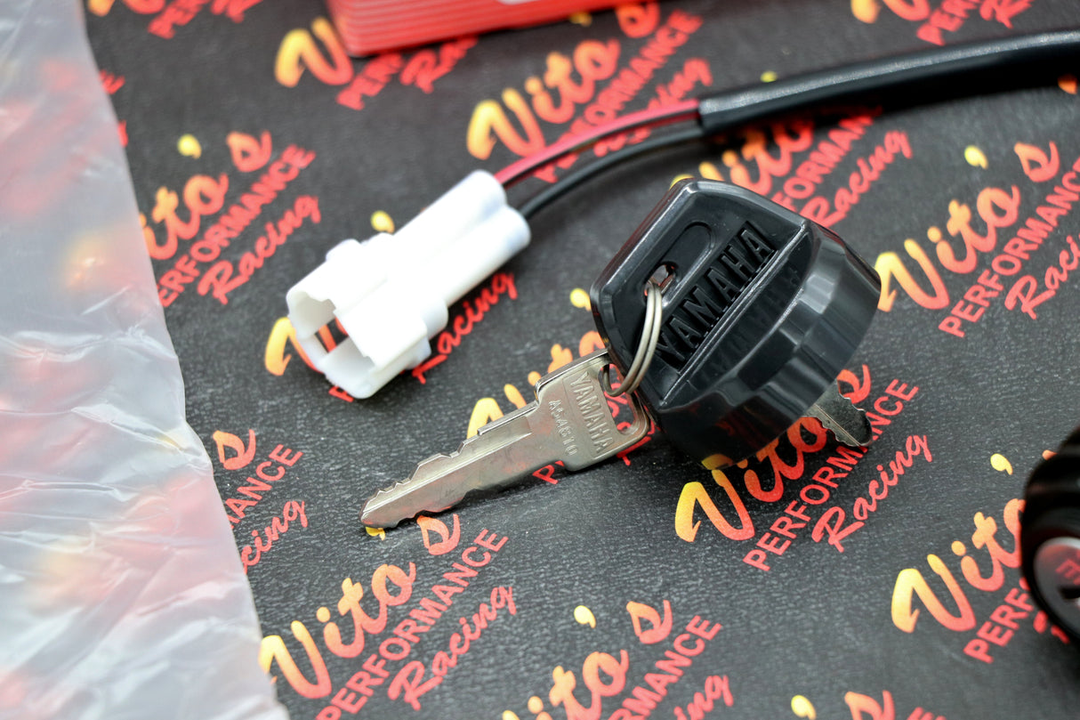 NEW Yamaha Banshee KEY assembly OEM FACTORY genuine  on/off switch 2002-2006