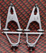 A-Arms complete OEM replica set SILVER + bolts + caps Yamaha Banshee 1991-2006