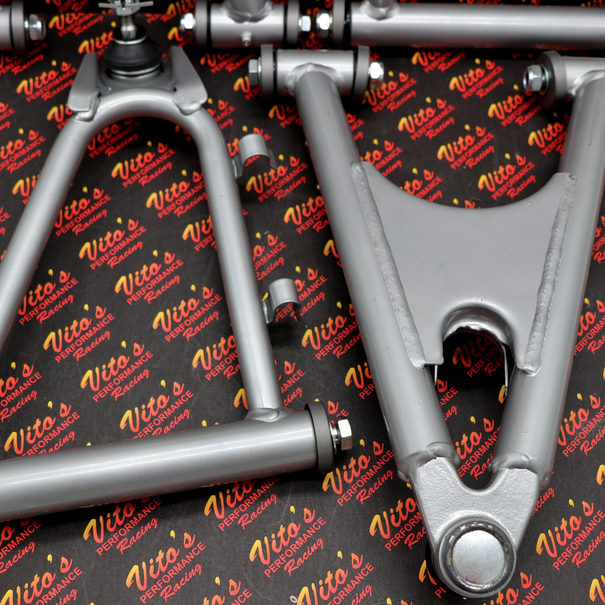 A-Arms complete OEM replica set SILVER + bolts + caps Yamaha Banshee 1991-2006