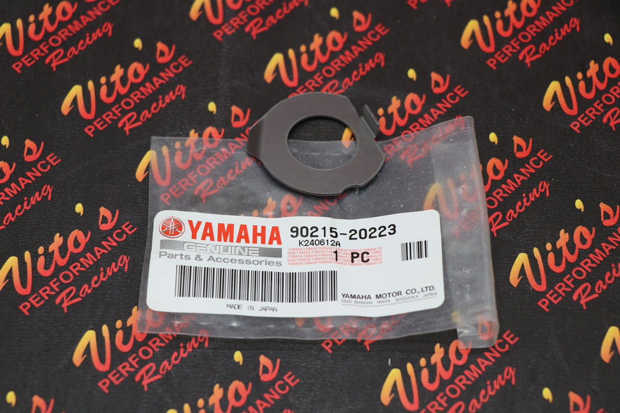 New Yamaha OEM Banshee RZ350 CLUTCH BASKET HUB NUT RETAINING LOCK WASHER 90215-20223