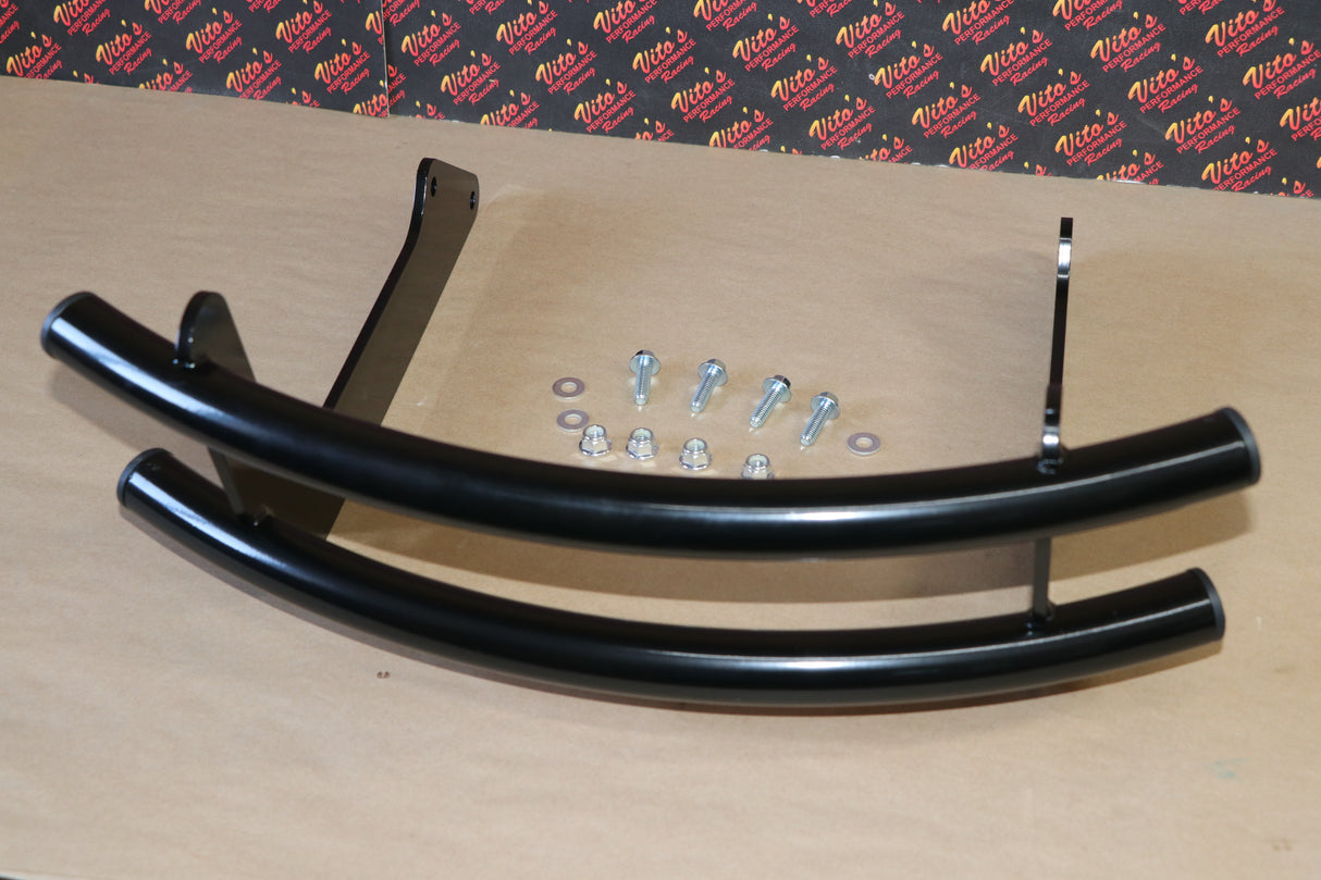 Dual row 2-Bar Front Bumper Guard Lawn Protection John Deere 100 Series + bolts