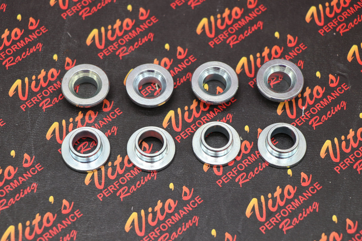8 x FRONT wheel stud lugnut inserts for HONDA 4x144 Vito's Performance wheels rims